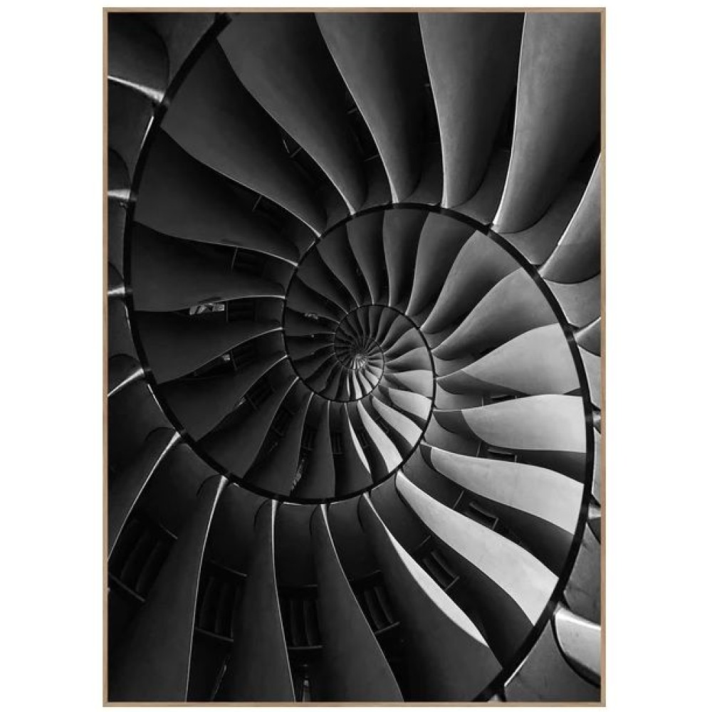 Интерьерный постер BLACK TURBINE 